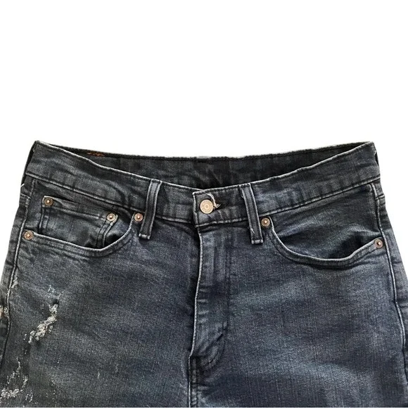 Levis 541 32X34 Athletic Taper Fit Jeans Dark Wash - Picture 3 of 6